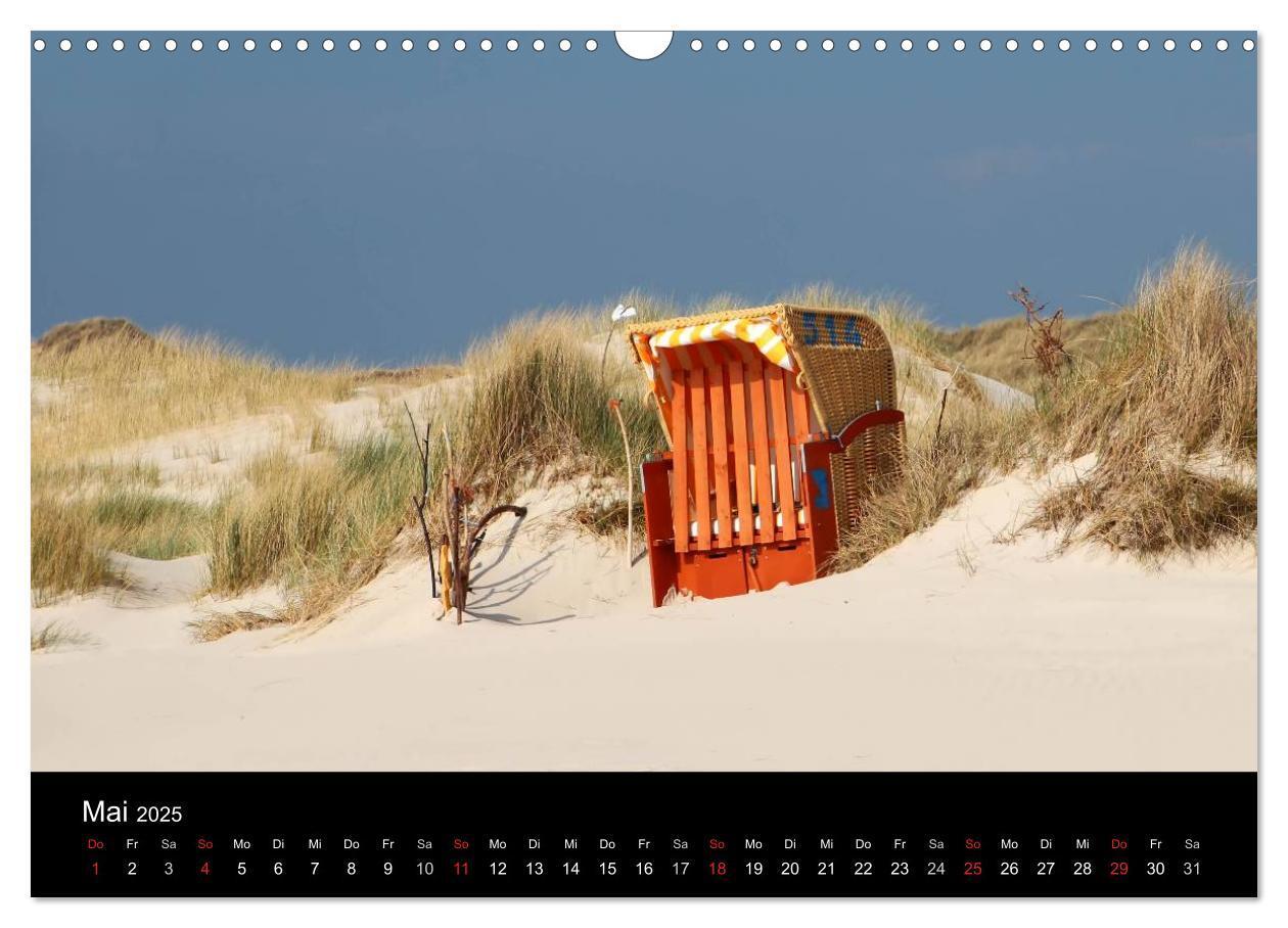 Bild: 9783435588633 | Amrum, Perle der Nordsee (Wandkalender 2025 DIN A3 quer), CALVENDO...