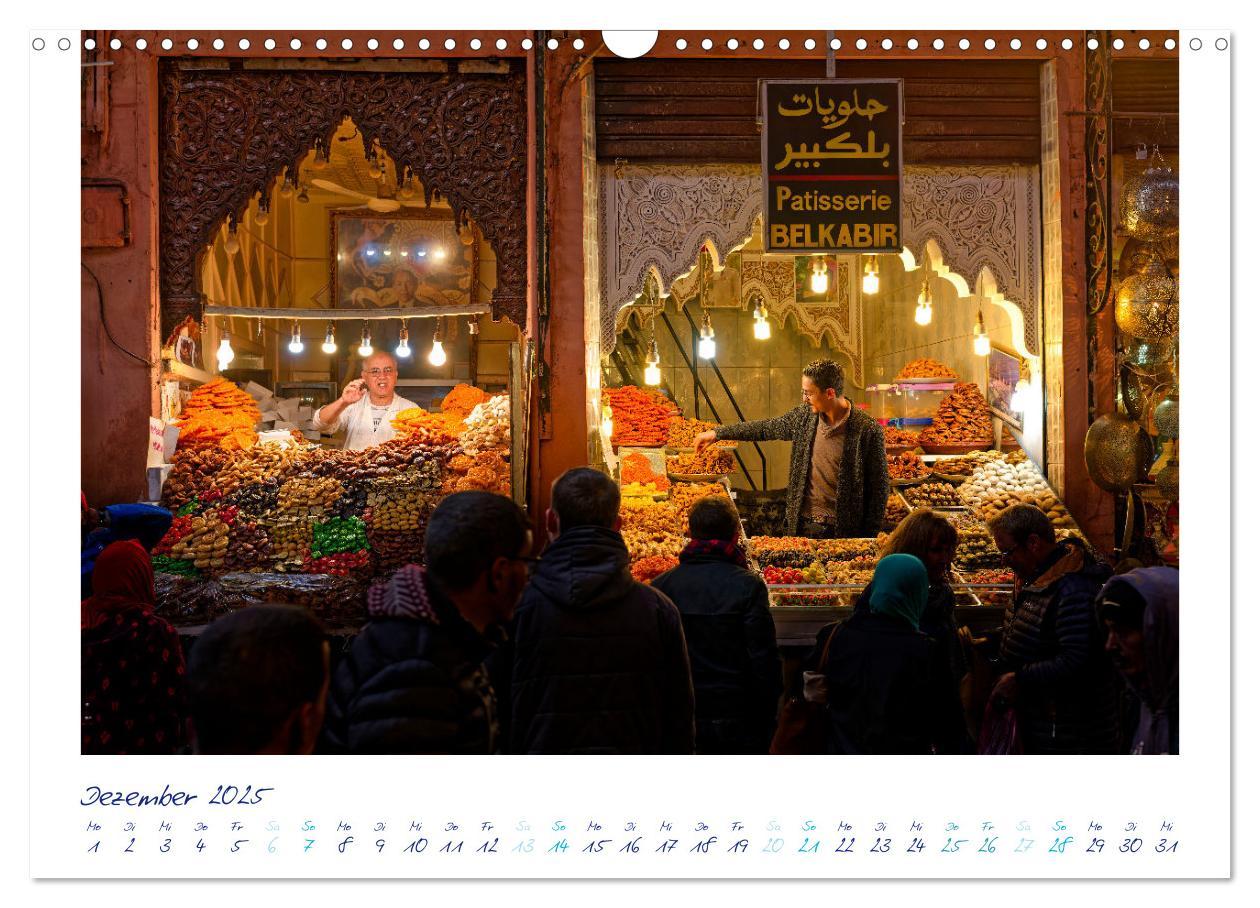 Bild: 9783383913525 | Marrakesch - Oase im Wüstenstaub (Wandkalender 2025 DIN A3 quer),...