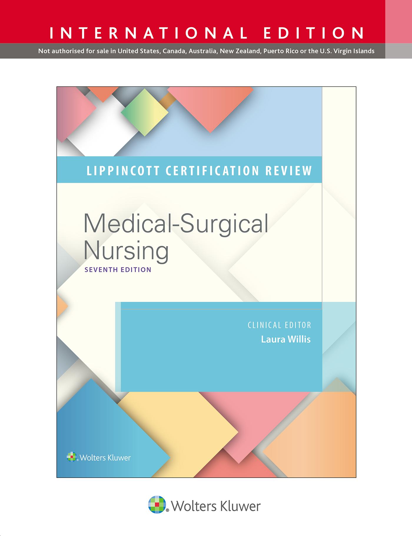 Cover: 9781975220716 | Lippincott Certification Review Medical-Surgical Nursing | Willis