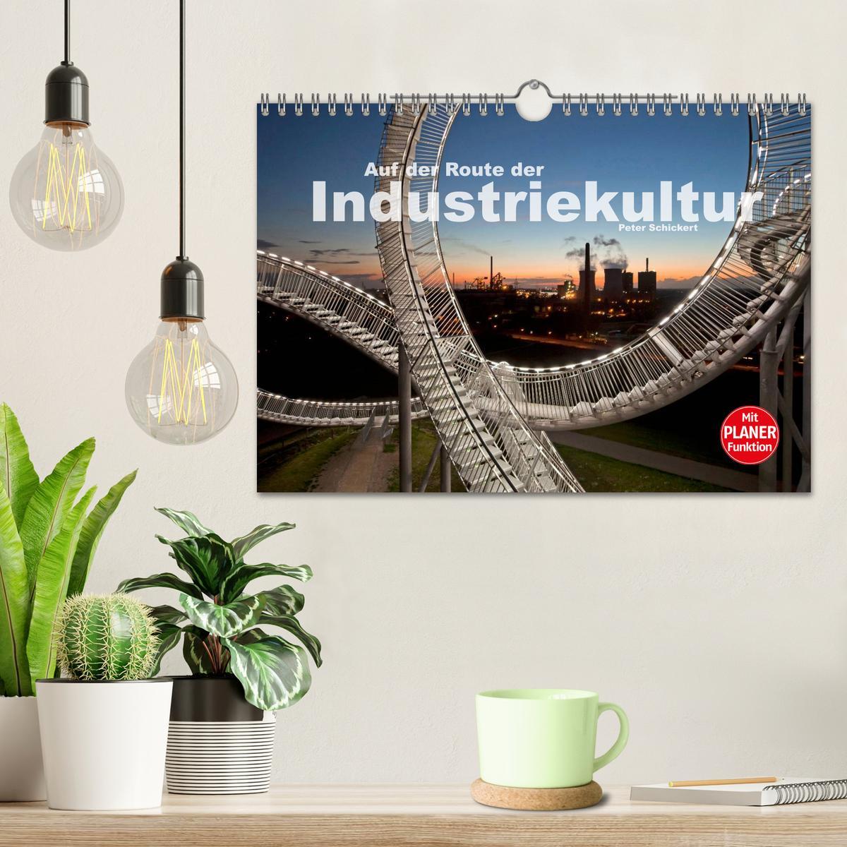 Bild: 9783435480289 | Auf der Route der Industriekultur (Wandkalender 2025 DIN A4 quer),...