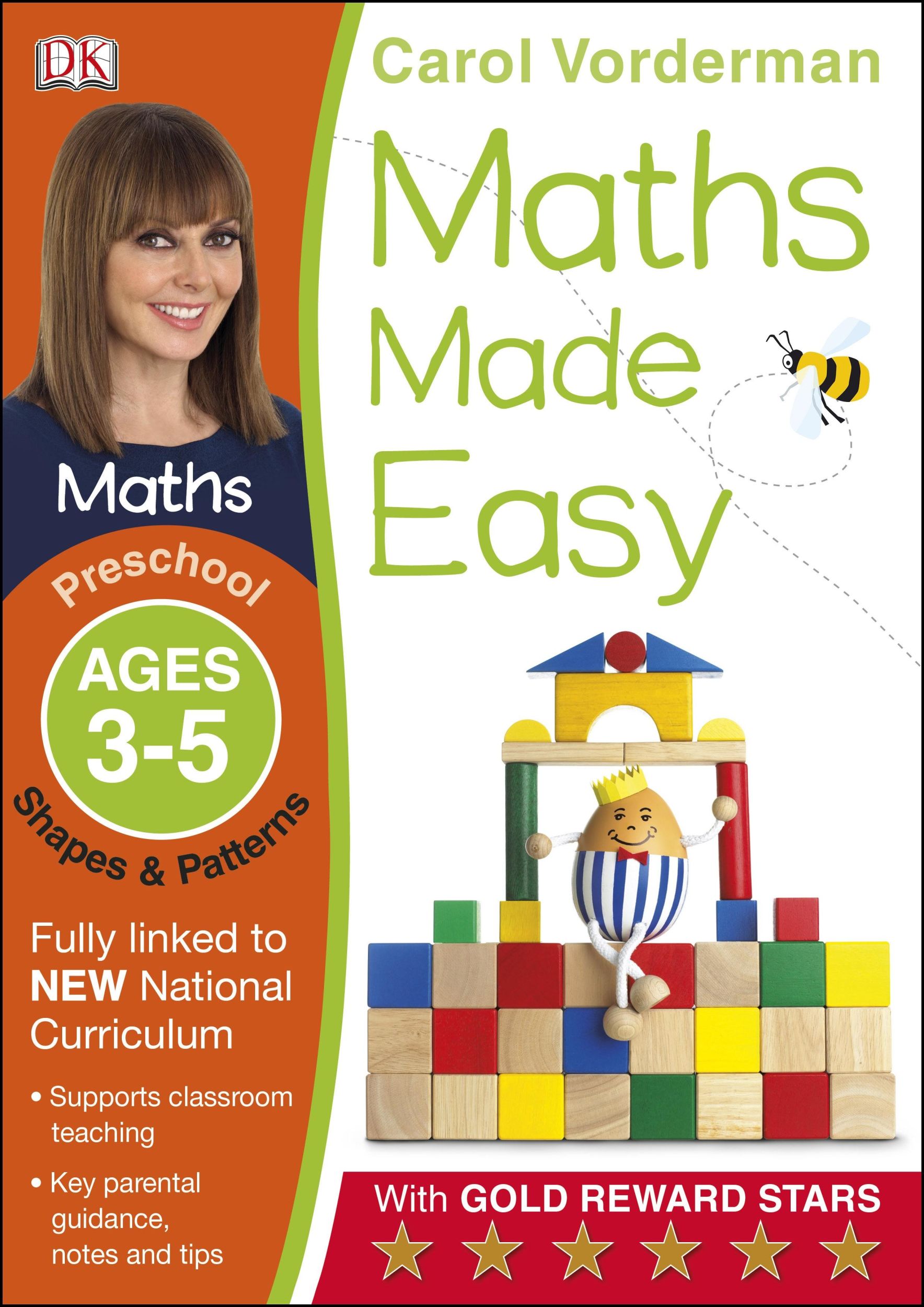 Cover: 9781409344889 | Maths Made Easy: Shapes &amp; Patterns, Ages 3-5 (Preschool) | Vorderman