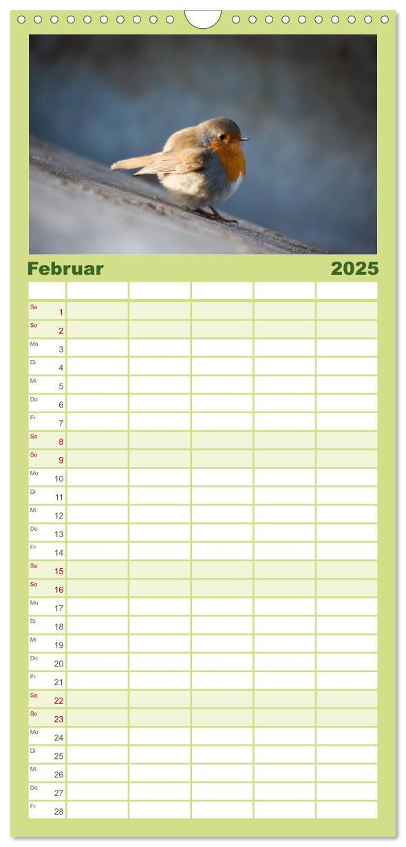 Bild: 9783457121399 | Familienplaner 2025 - Tierkalender 2025 mit 5 Spalten...