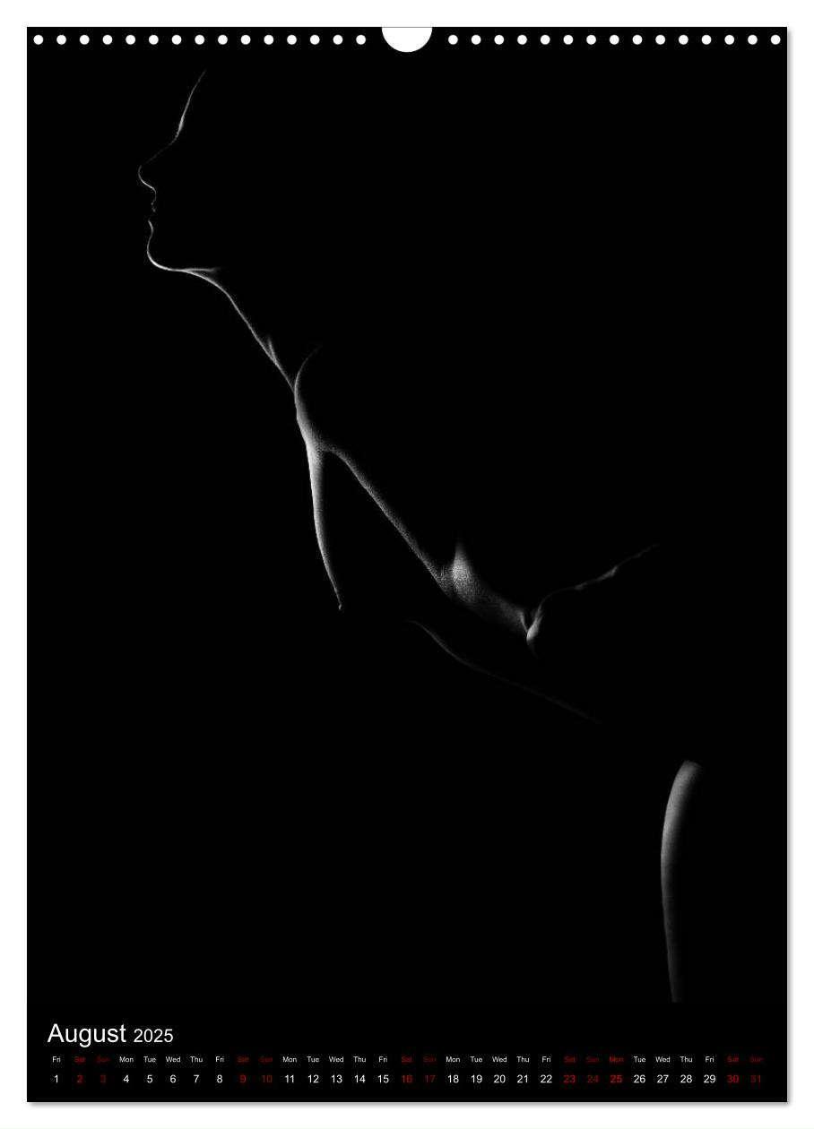 Bild: 9781325972951 | erotic shadows 2025 (Wall Calendar 2025 DIN A3 portrait), CALVENDO...