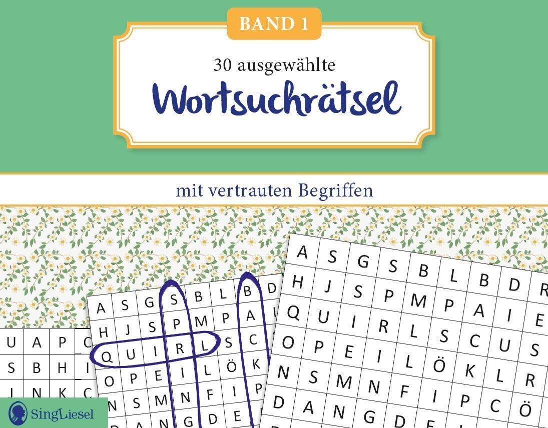 Cover: 9783948106454 | Wortsuchrätsel für Senioren mit vertrauten Begriffen. Rätselspaß,...