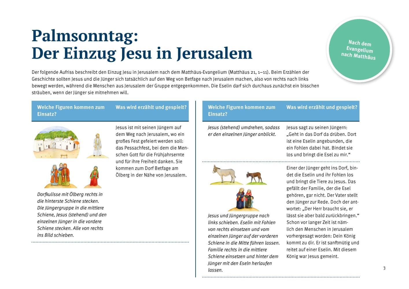 Bild: 4260694921180 | Palmsonntag: Jesus zieht in Jerusalem ein | Box | Deutsch | 2023