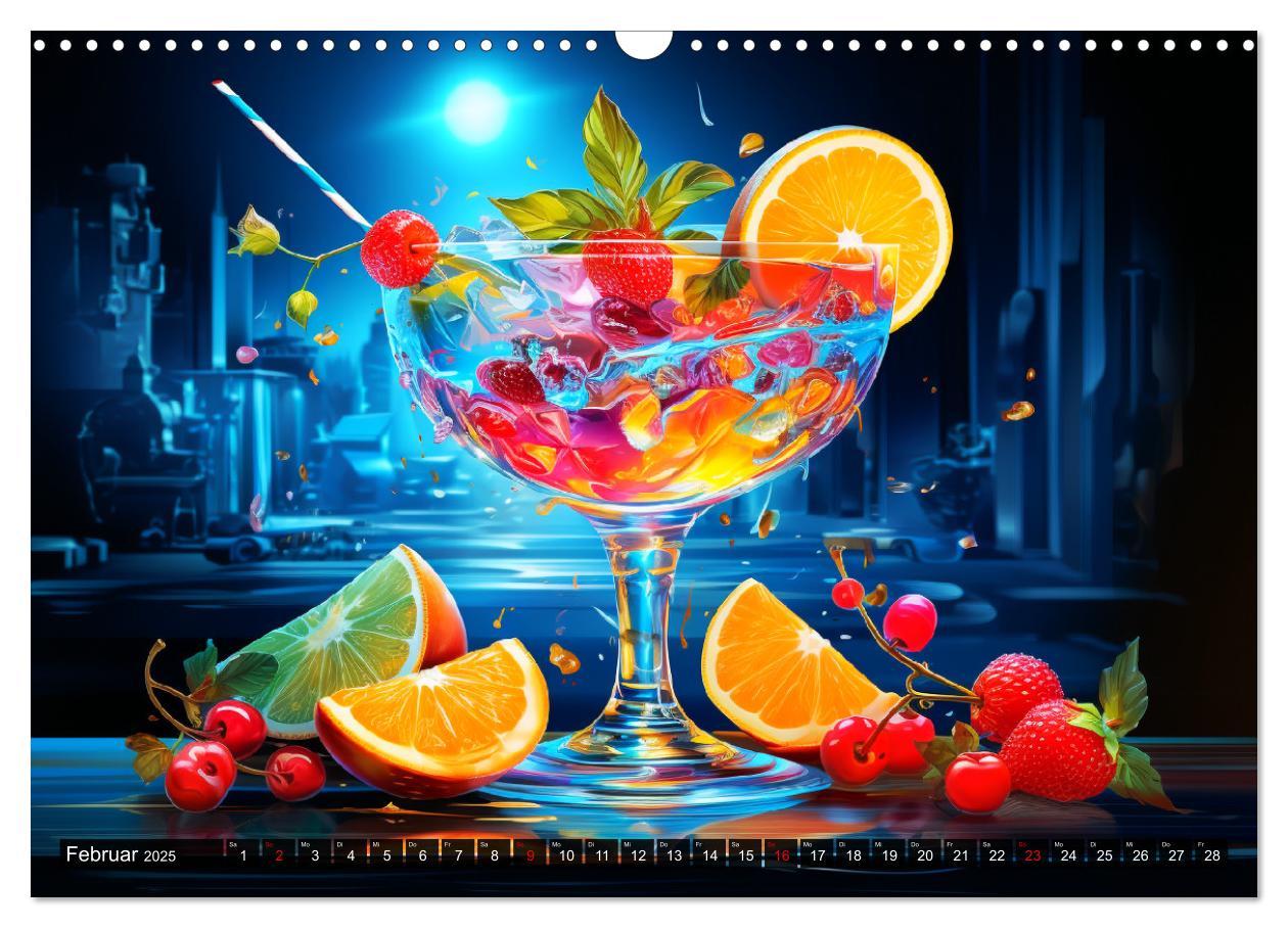 Bild: 9783383877490 | Cocktails. Fruchtige Getränke-Vielfalt (Wandkalender 2025 DIN A3...