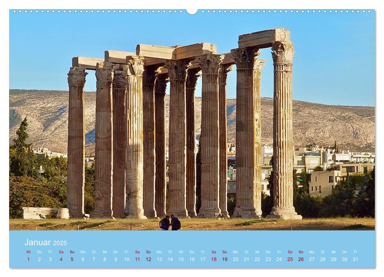 Bild: 9783435265428 | Geliebtes Athen (Wandkalender 2025 DIN A2 quer), CALVENDO...