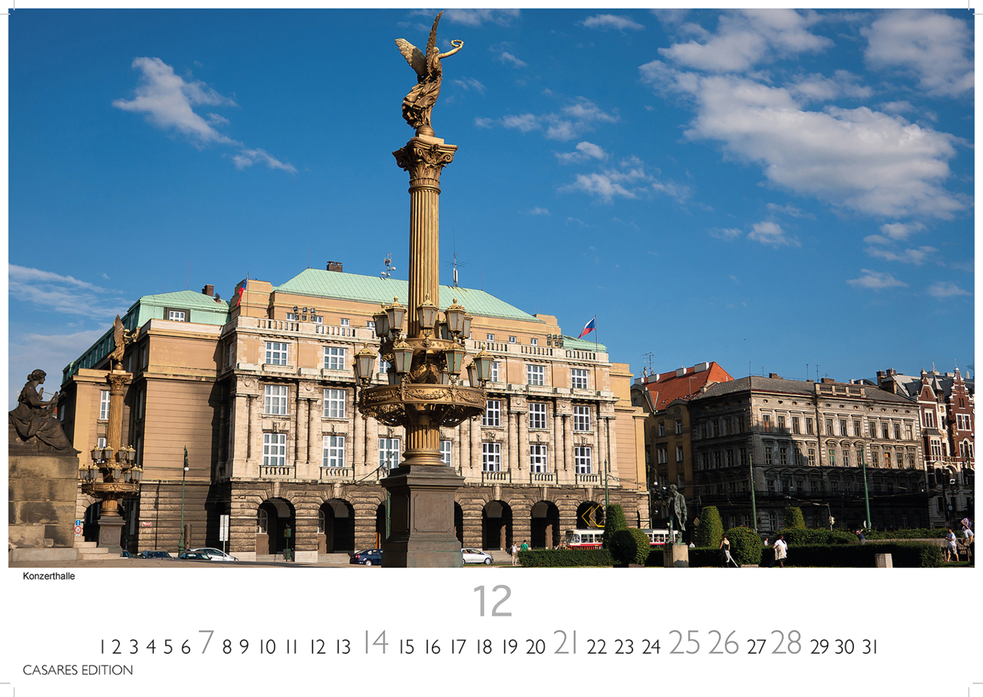 Bild: 9781835241585 | Prag 2025 L 35x50cm | Kalender | 14 S. | Deutsch | 2025