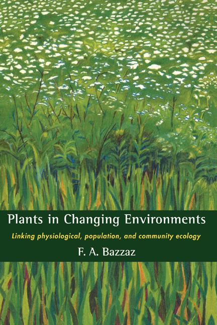 Cover: 9780521391900 | Plants in Changing Environments | F. A. Bazzaz | Buch | Englisch