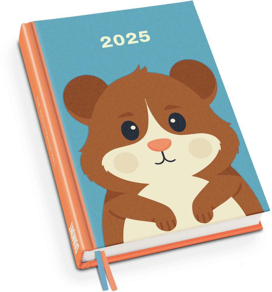 Cover: 4250809654041 | DUMONT - Hamster 2025 Taschenkalender, 11,3x16,3cm, Terminplaner...