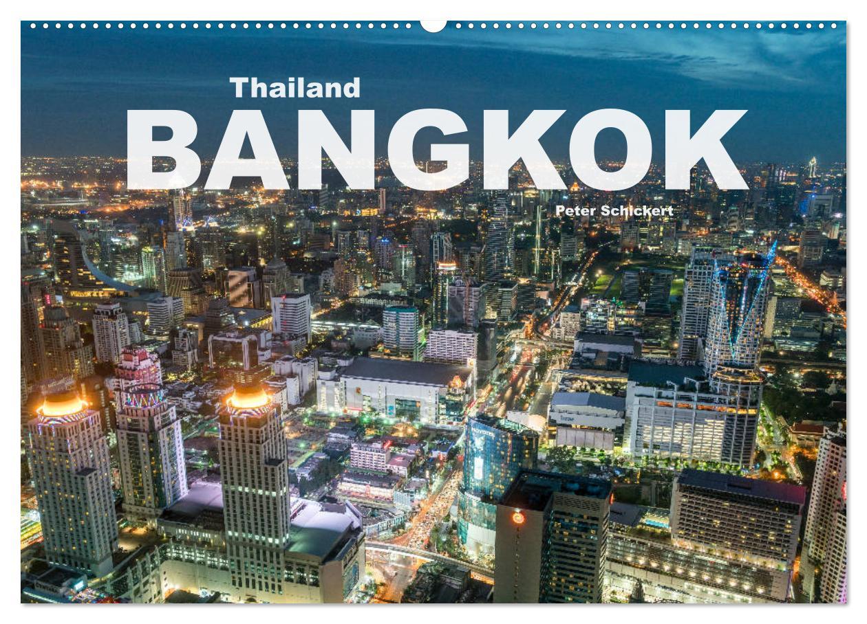 Cover: 9783435382743 | Bangkok - Thailand (Wandkalender 2025 DIN A2 quer), CALVENDO...