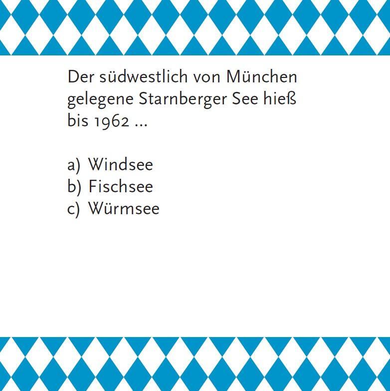 Bild: 4250364119443 | Das Bayern-Quiz (Neuauflage) | Heide Marie Karin Geiss | Spiel | 66 S.