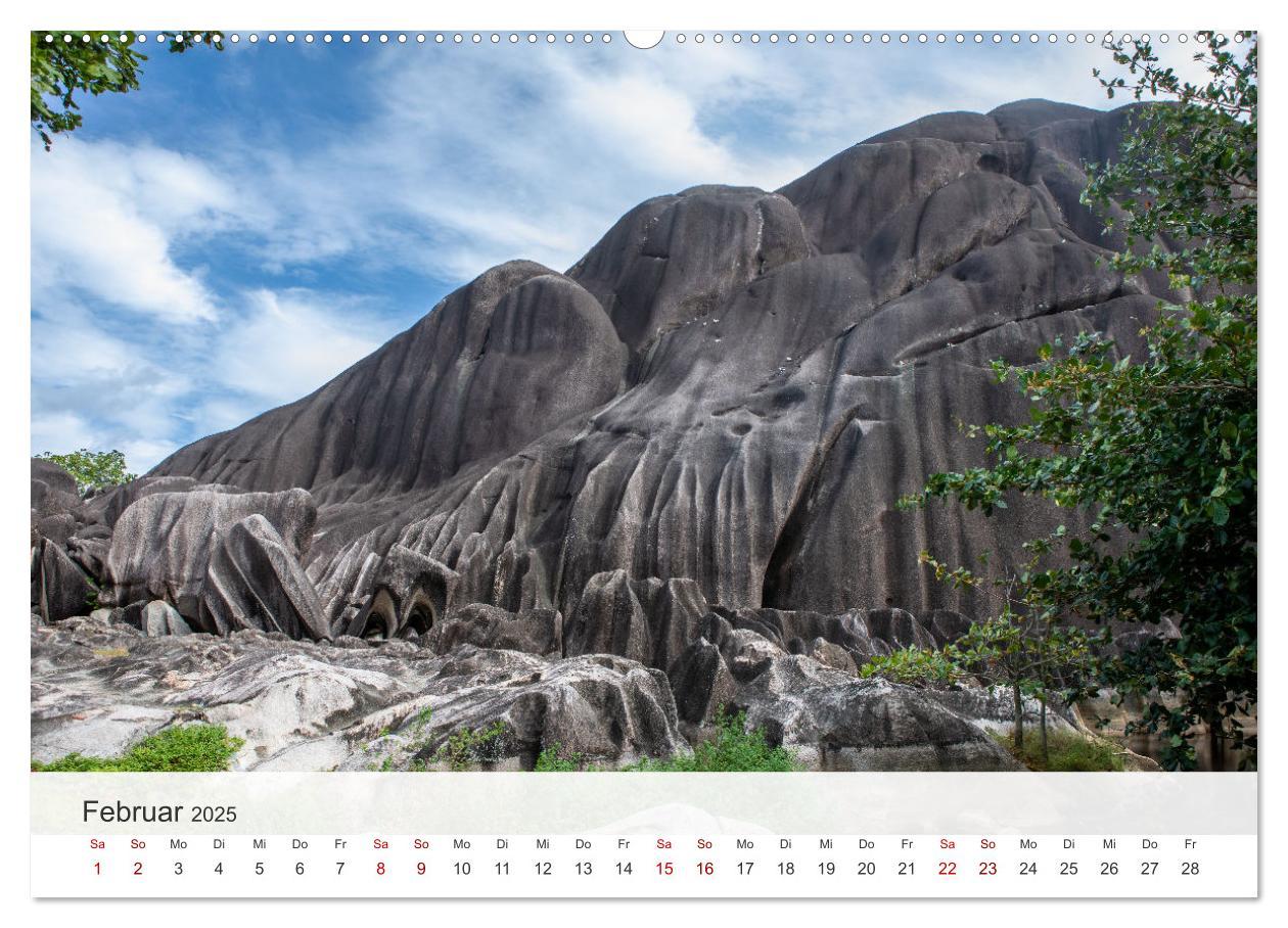 Bild: 9783457235782 | Seychellen - Trauminseln im Indischen Ozean (Wandkalender 2025 DIN...