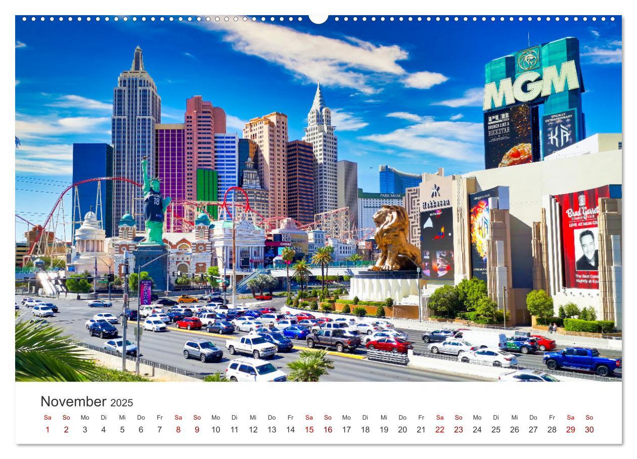 Bild: 9783383916977 | Las Vegas - Die Hauptstadt der Unterhaltung. (Wandkalender 2025 DIN...