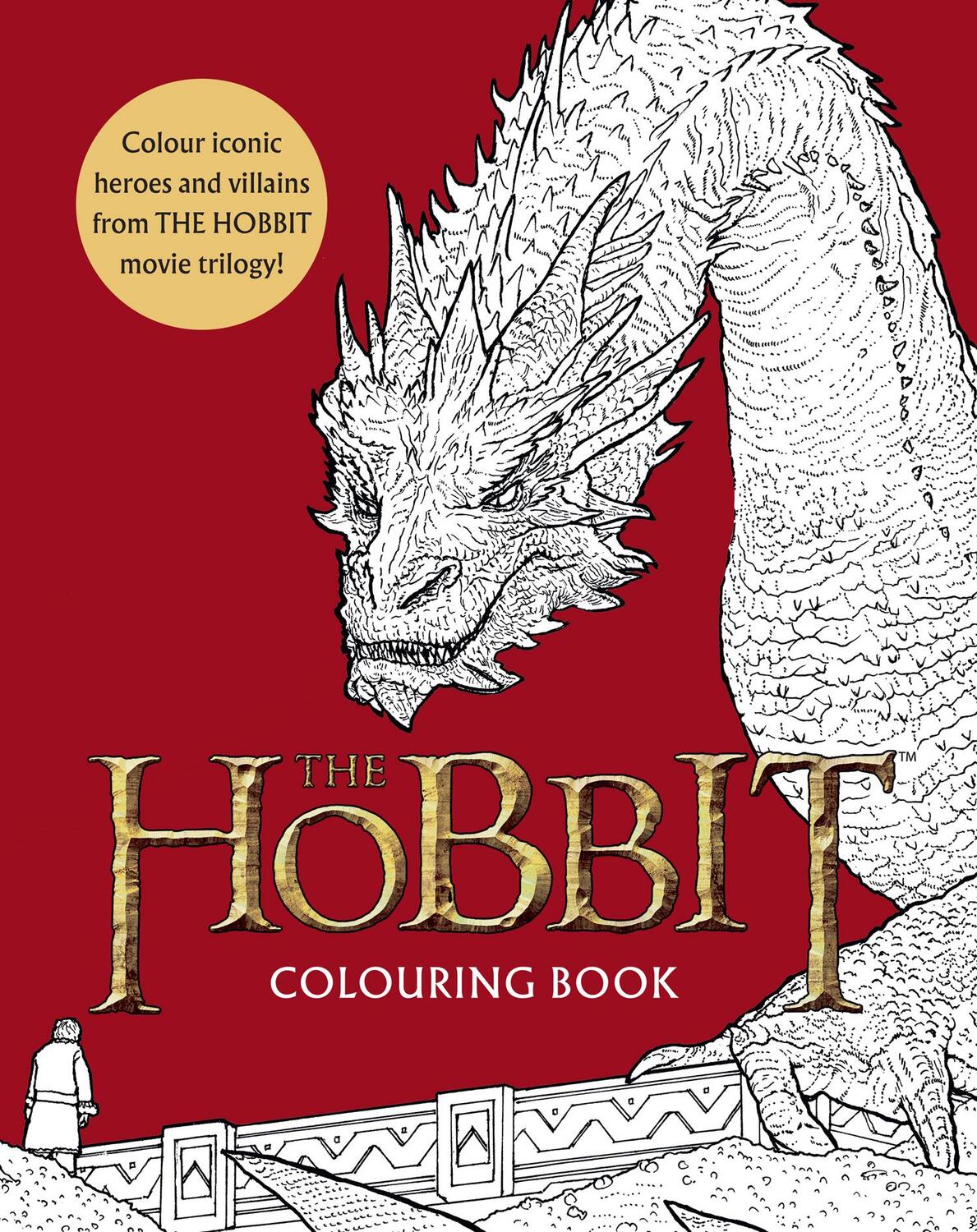 Cover: 9780008713560 | The Hobbit Movie Trilogy Colouring Book | Official and Authorised