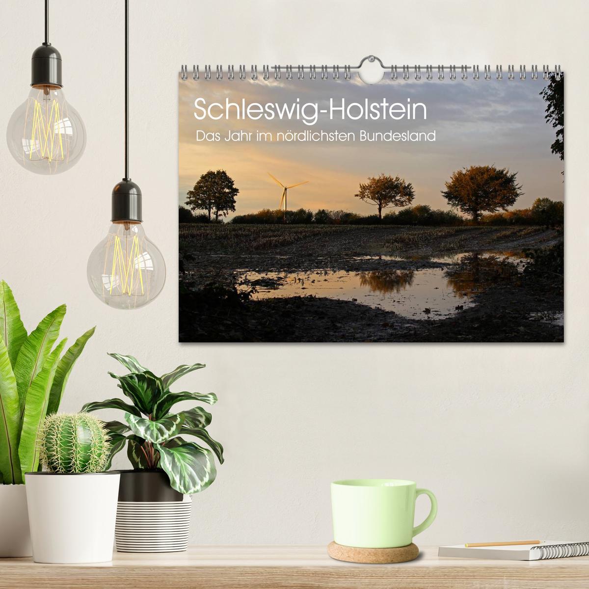 Bild: 9783435660926 | Schleswig-Holstein (Wandkalender 2025 DIN A4 quer), CALVENDO...