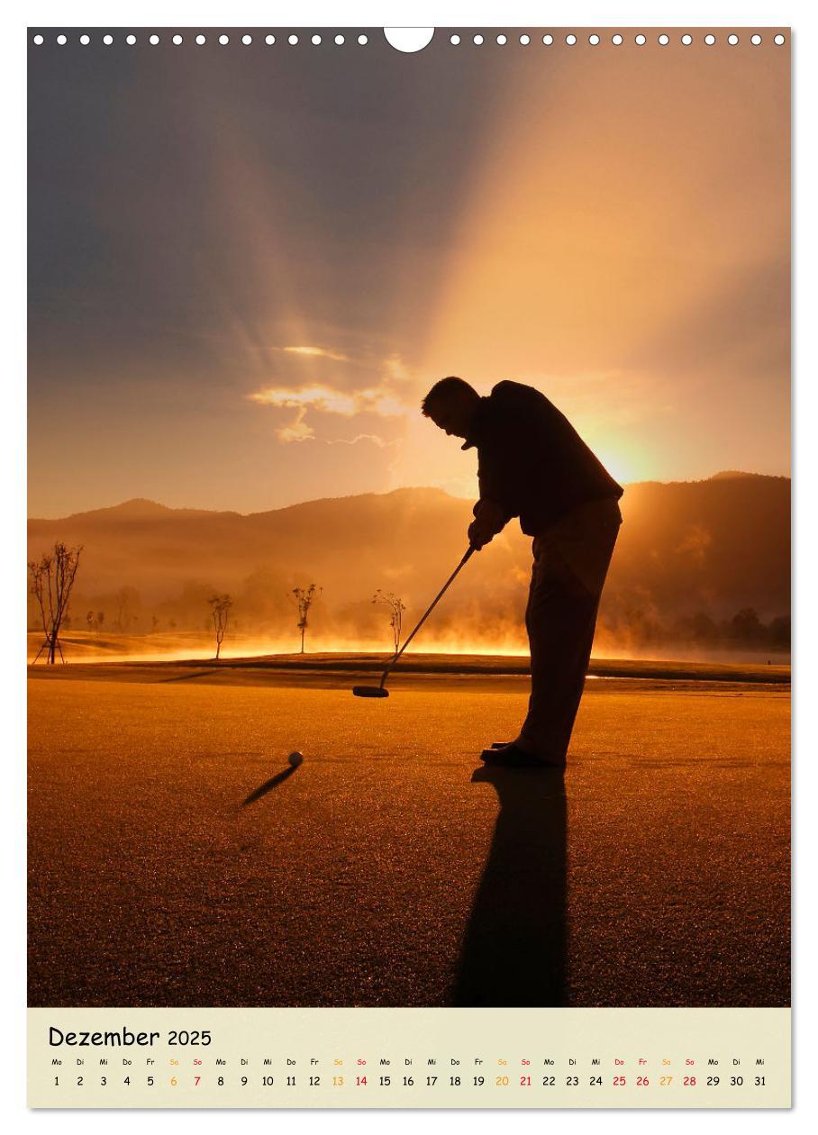 Bild: 9783435910977 | Golf Leidenschaft (Wandkalender 2025 DIN A3 hoch), CALVENDO...