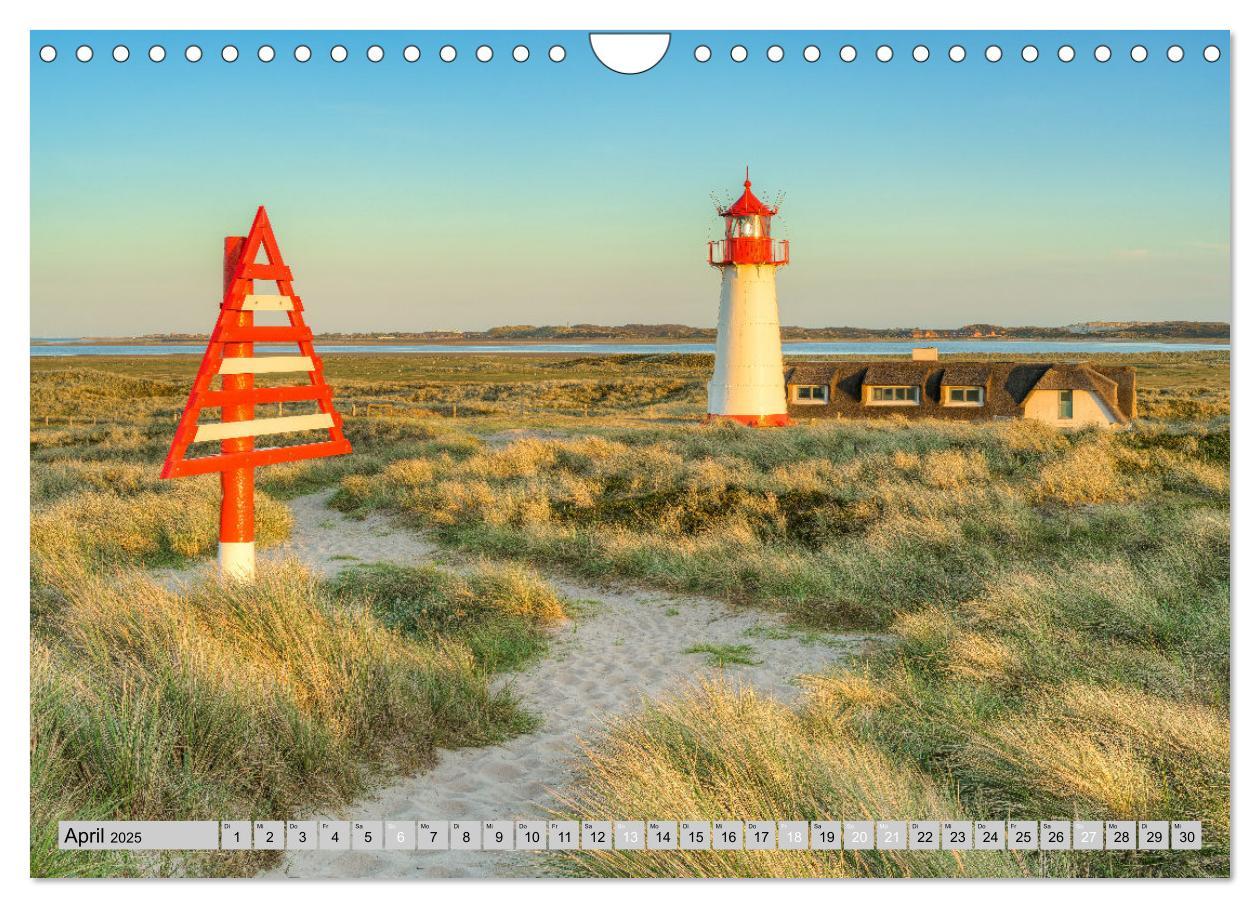 Bild: 9783383828522 | Wunderschönes Sylt - Perle der Nordsee (Wandkalender 2025 DIN A4...