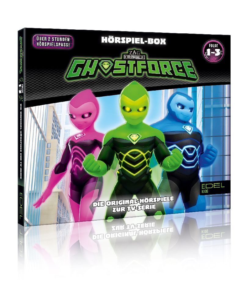 Cover: 4029759181071 | Ghostforce - Hörspiel-Box. Folge.1-3, Audio-CD | Audio-CD | 3 CDs