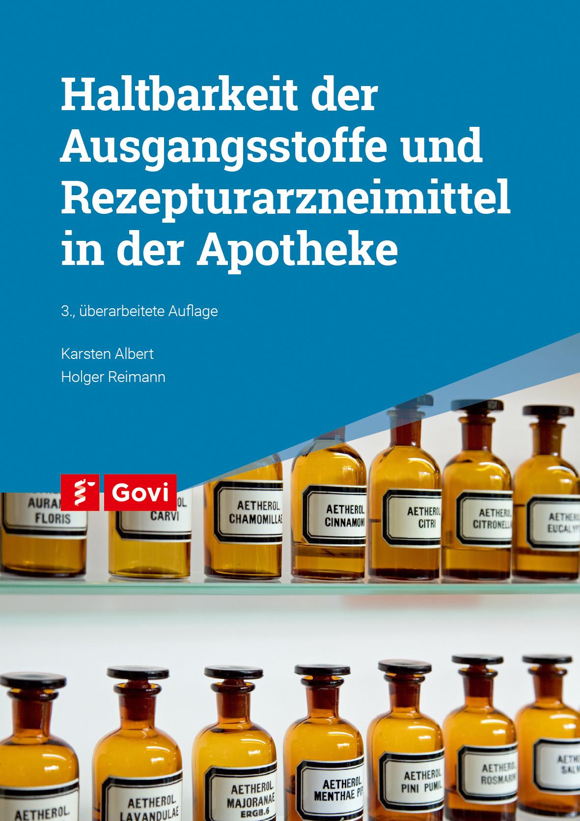 Cover: 9783774113749 | Haltbarkeit der Ausgangsstoffe und Rezepturarzneimittel in der...