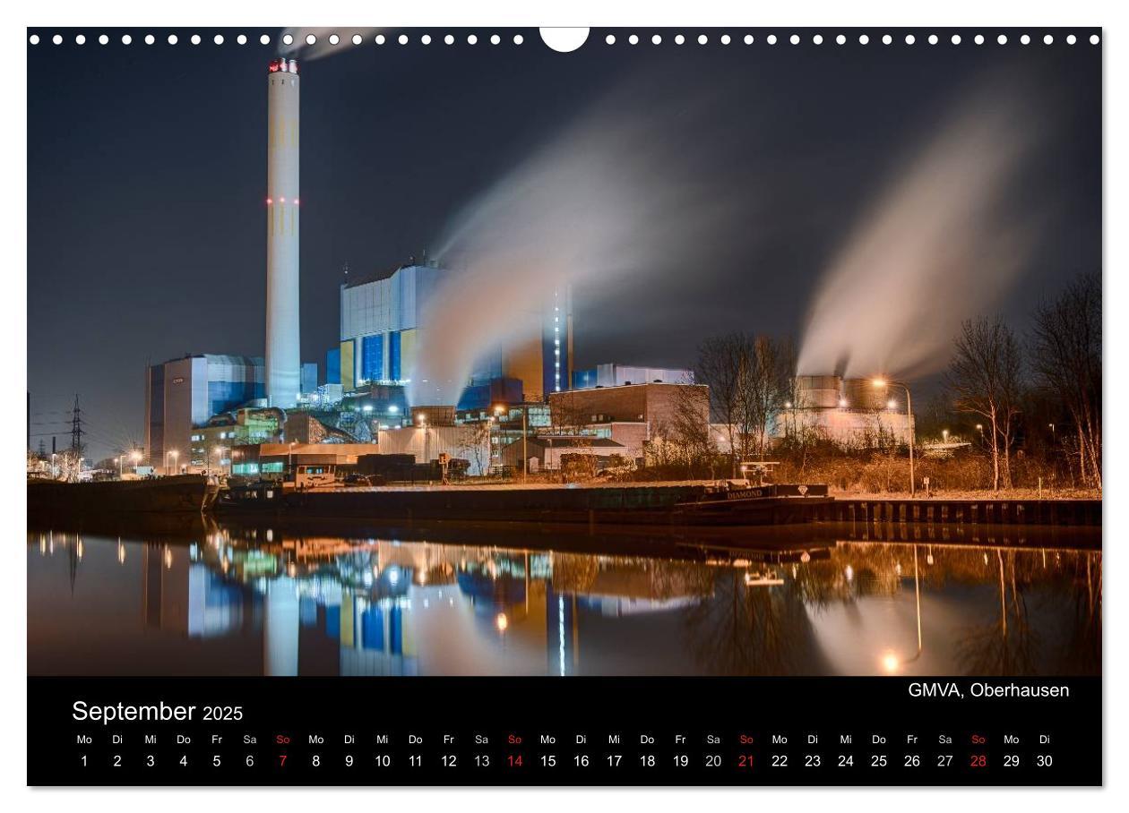 Bild: 9783435730001 | Ruhrlights II - Nachtlichter des Ruhrgebietes (Wandkalender 2025...