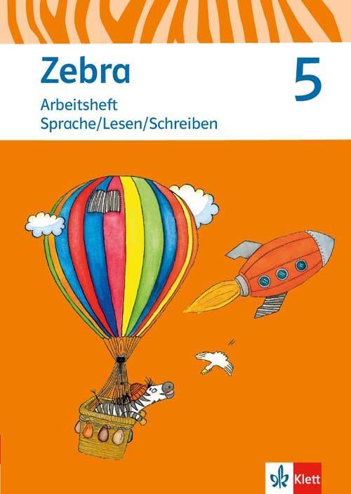 Cover: 9783122708788 | Zebra. Arbeitsheft Sprache, Lesen, Schreiben Klasse 5. Ausgabe...