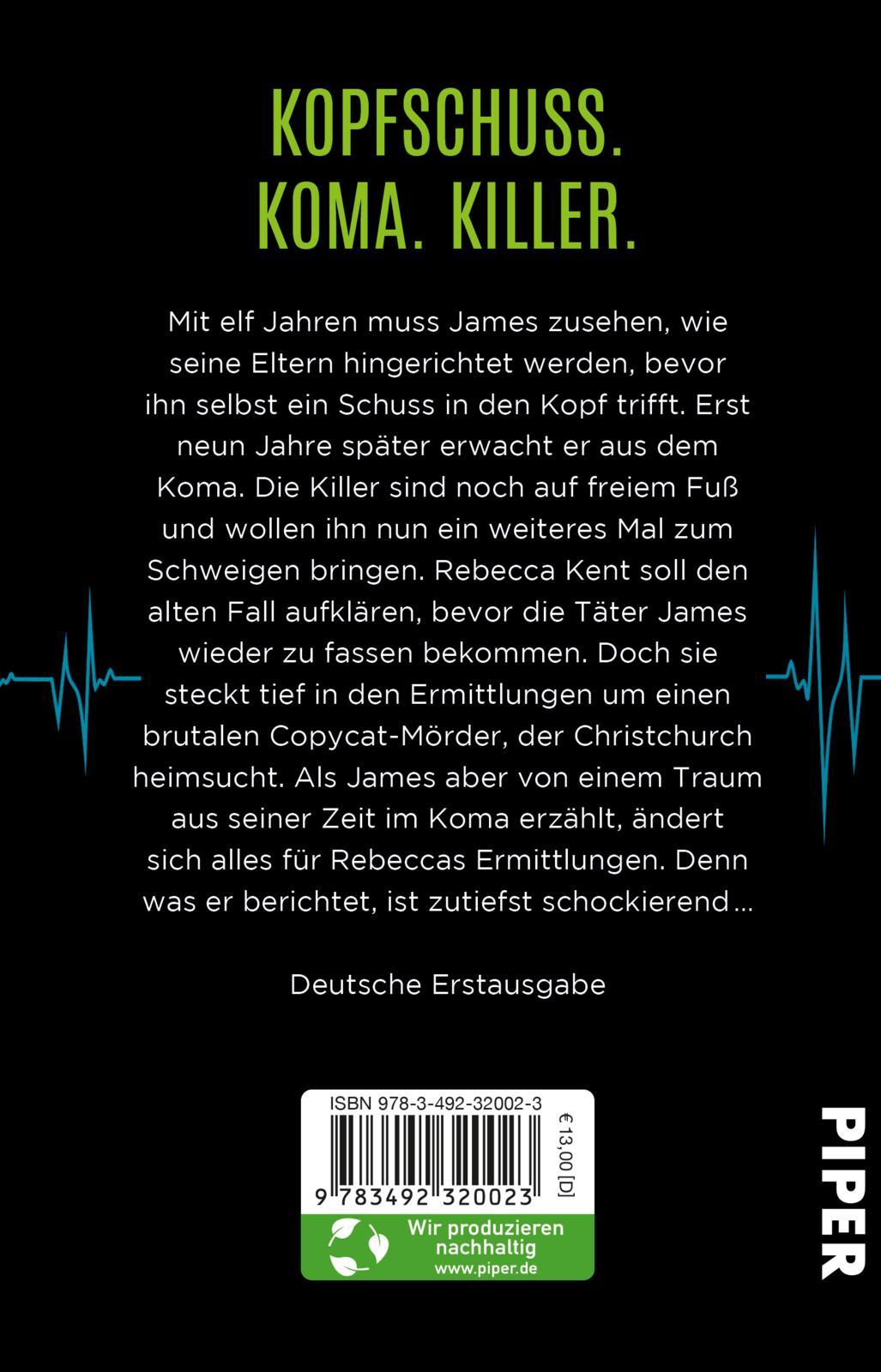 Rückseite: 9783492320023 | Angsttreiber | Paul Cleave | Taschenbuch | 480 S. | Deutsch | 2024