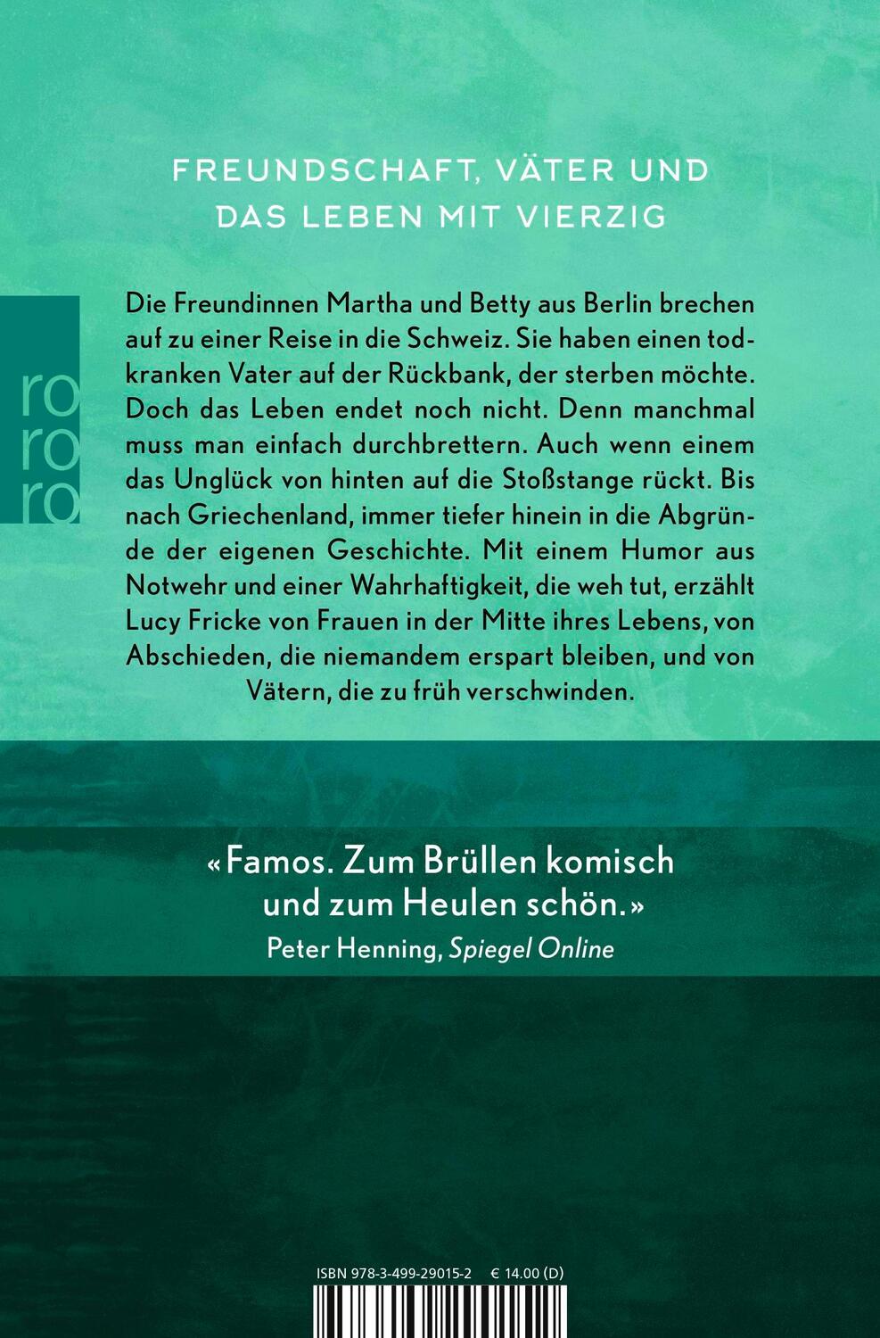 Rückseite: 9783499290152 | Töchter | Lucy Fricke | Taschenbuch | 240 S. | Deutsch | 2019