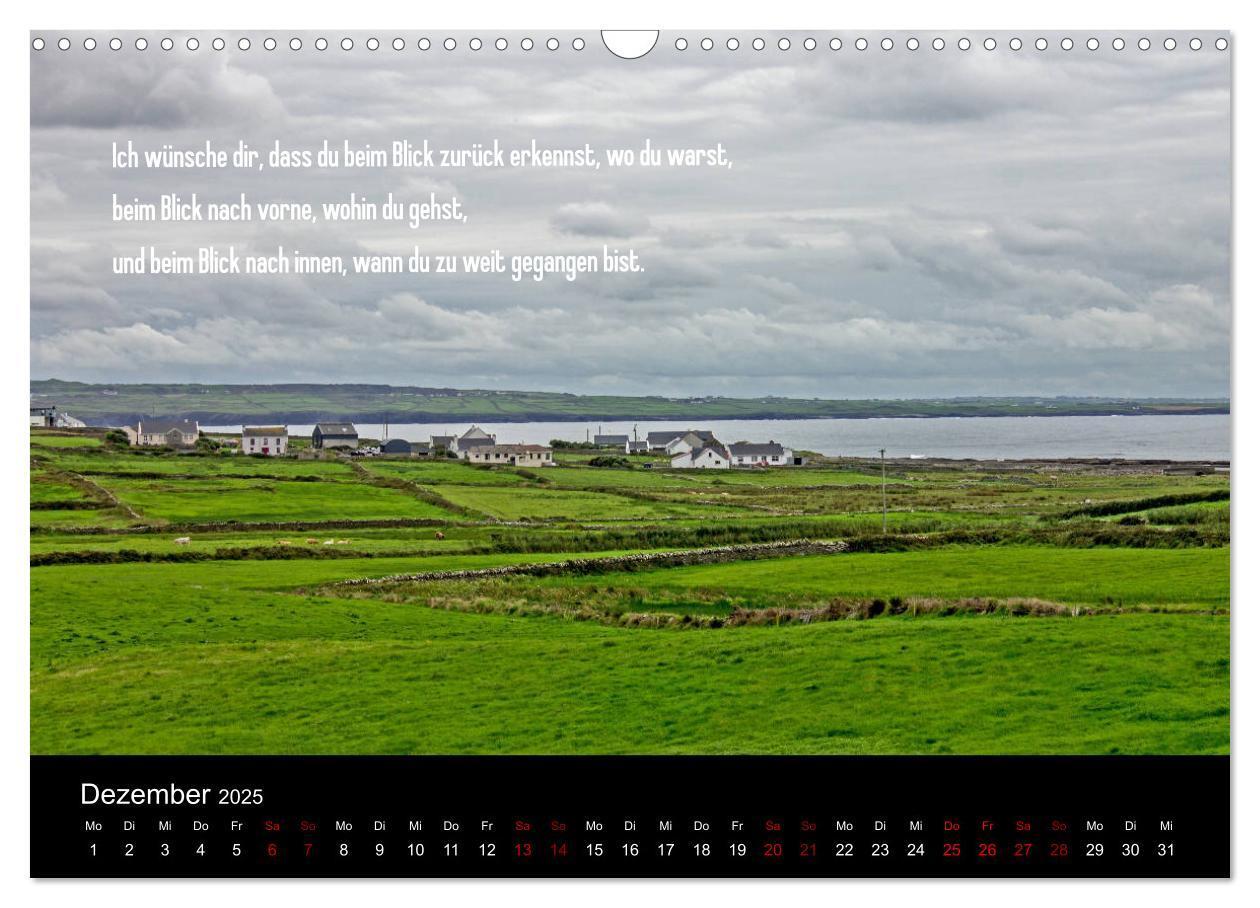 Bild: 9783435413034 | Irland - Irische Segenswünsche (Wandkalender 2025 DIN A3 quer),...