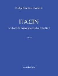 Cover: 9783939526179 | PASIN | Lehrbuch für neutestamentliches Griechisch - 2. Auflage | Buch