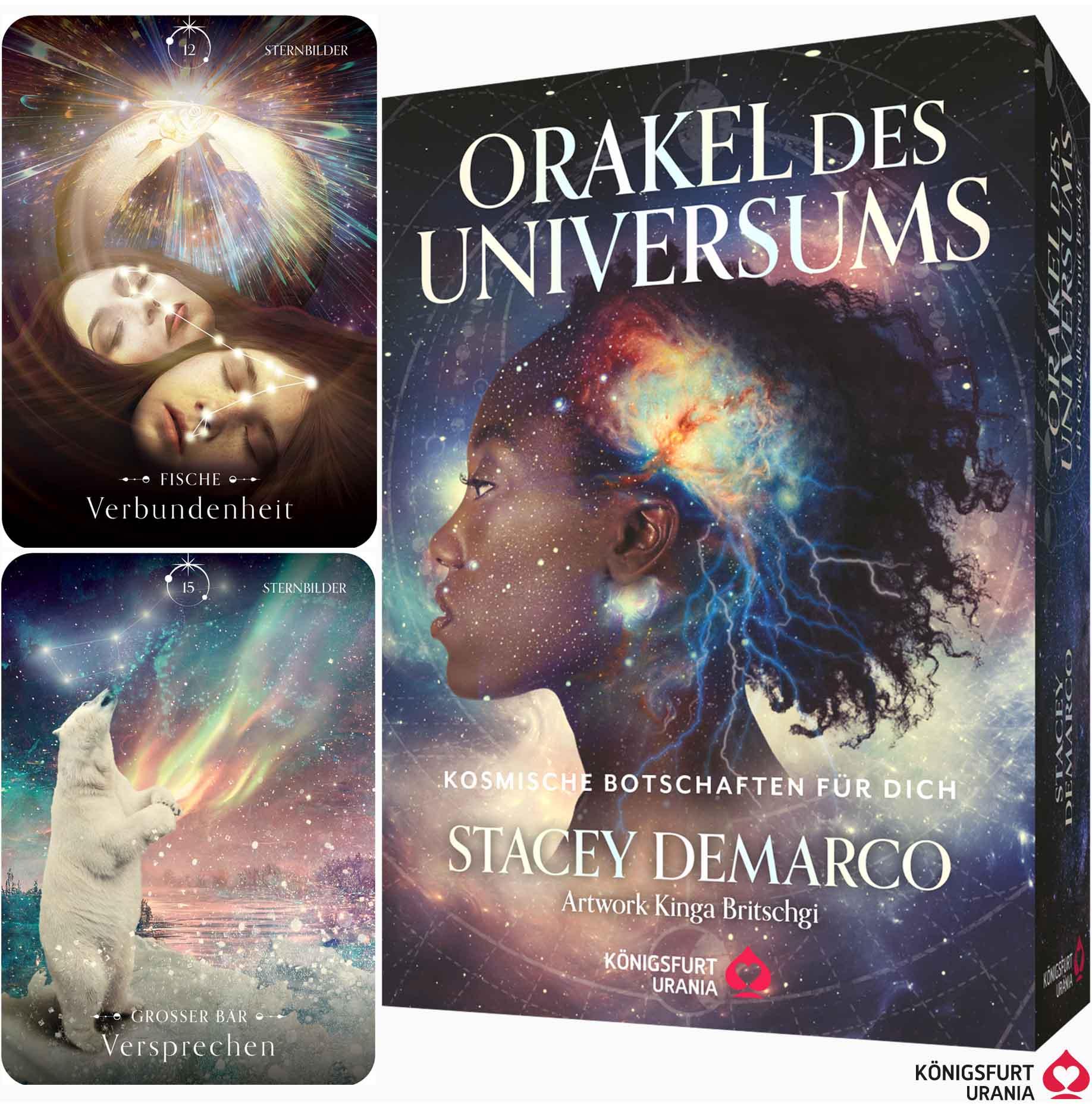 Cover: 9783868268133 | Orakel des Universums - Kosmische Botschaften für Dich | Demarco