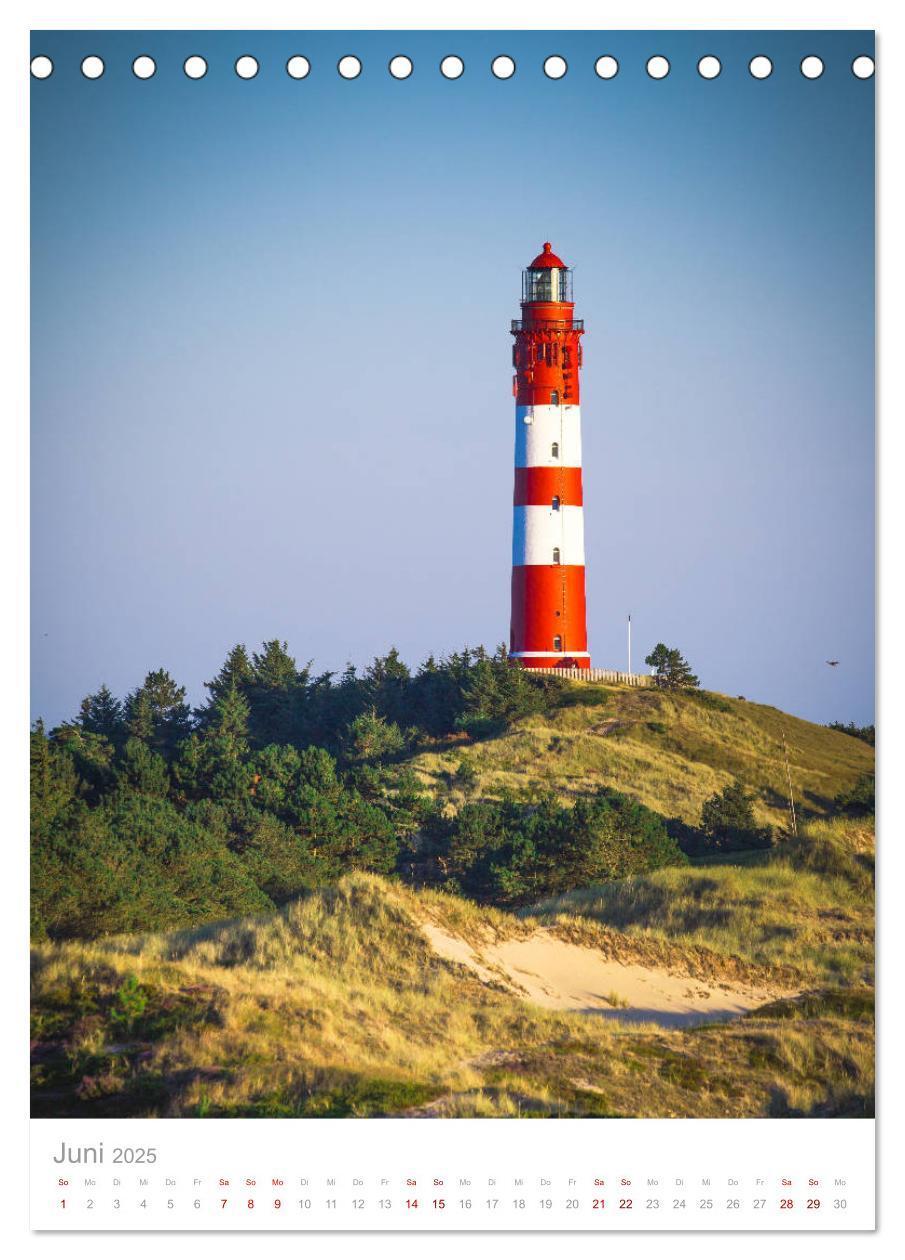 Bild: 9783435960606 | Amrum - Das Gesicht der Nordsee (Tischkalender 2025 DIN A5 hoch),...