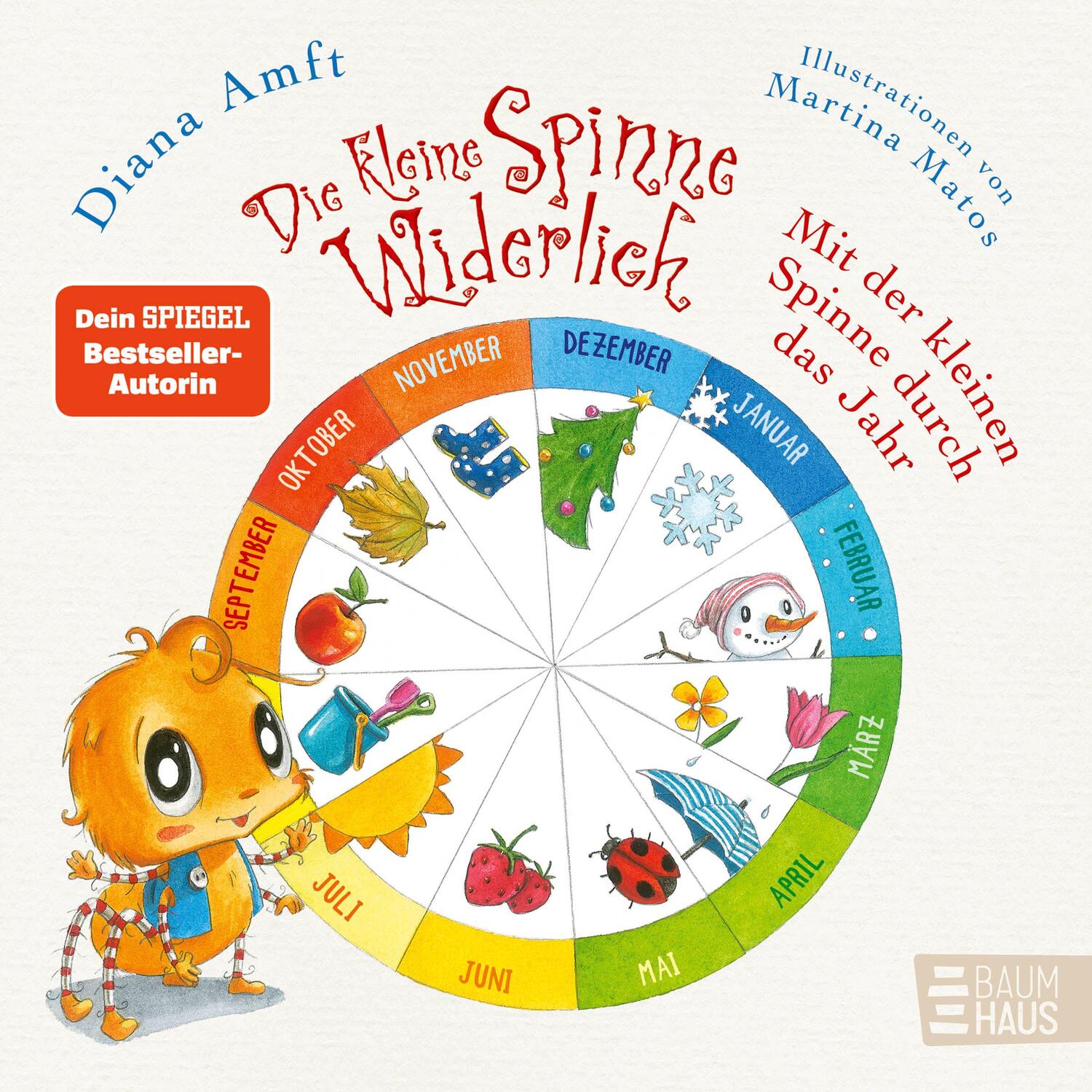 Cover: 9783833908859 | Die kleine Spinne Widerlich - Mit der kleinen Spinne durch das Jahr