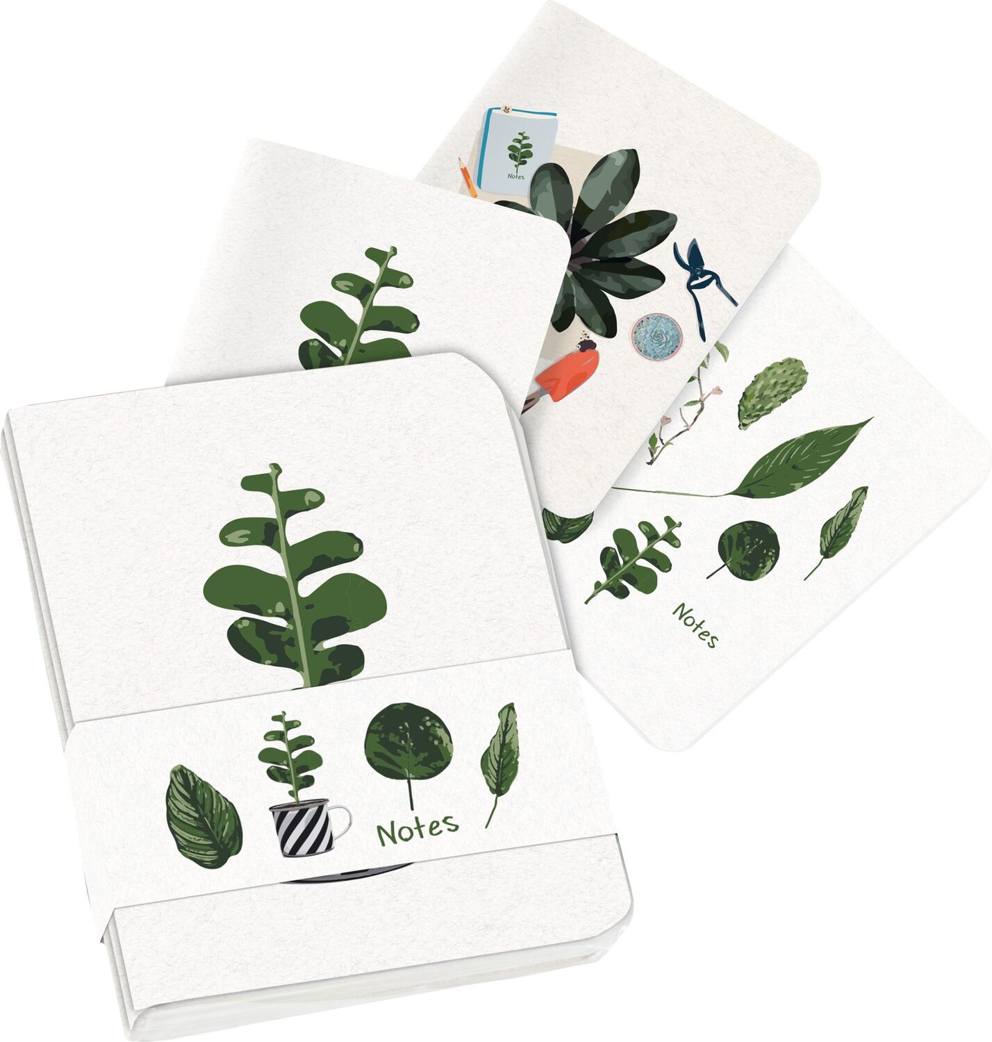 Cover: 4250915934266 | Plant it - Love it! Mini-Notizhefte | Set mit 3 Motiven | Notizbuch