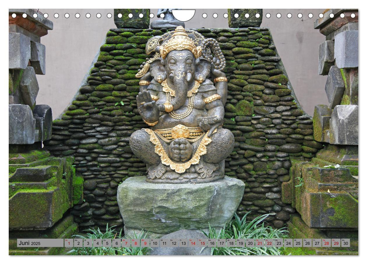 Bild: 9783457231227 | Typisch Indien - Ganesha der Elefantengott (Wandkalender 2025 DIN...