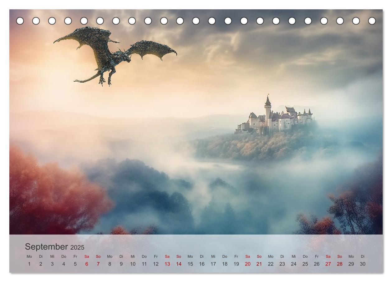 Bild: 9783383839269 | Im Land der schönen Drachen (Tischkalender 2025 DIN A5 quer),...