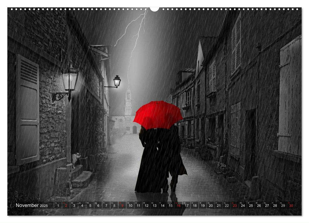 Bild: 9783435471157 | Rot wie die Liebe by Mausopardia (Wandkalender 2025 DIN A2 quer),...