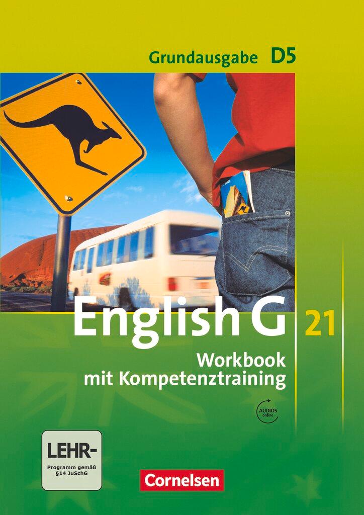 Cover: 9783060312511 | English G 21. Grundausgabe D 5. Workbook mit Audio online | Seidl