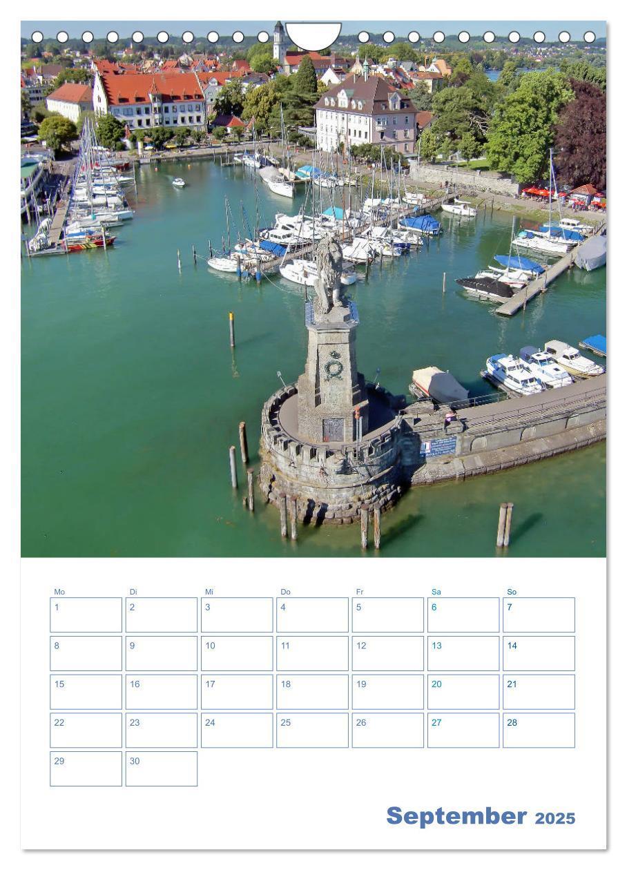 Bild: 9783435976553 | Lindau. Die Glücksfinder-Insel (Wandkalender 2025 DIN A4 hoch),...