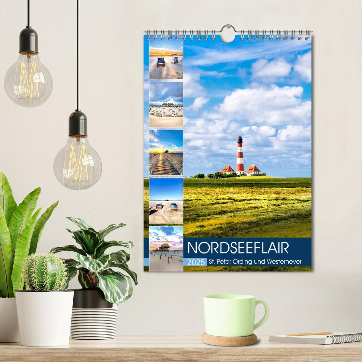 Bild: 9783435964604 | NORDSEEFLAIR - St. Peter Ording und Westerhever (Wandkalender 2025...