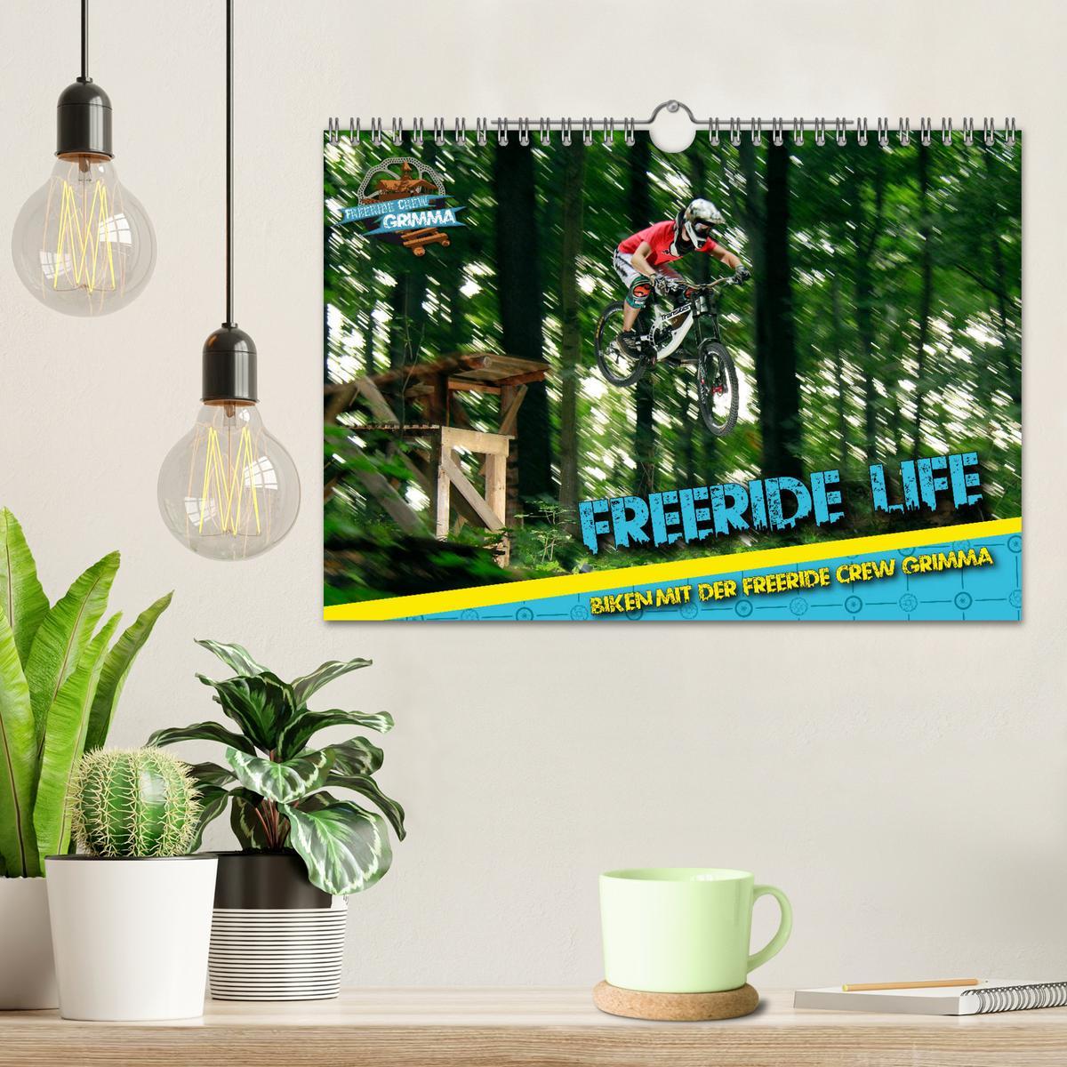 Bild: 9783435338764 | Freeride Life (Wandkalender 2025 DIN A4 quer), CALVENDO Monatskalender