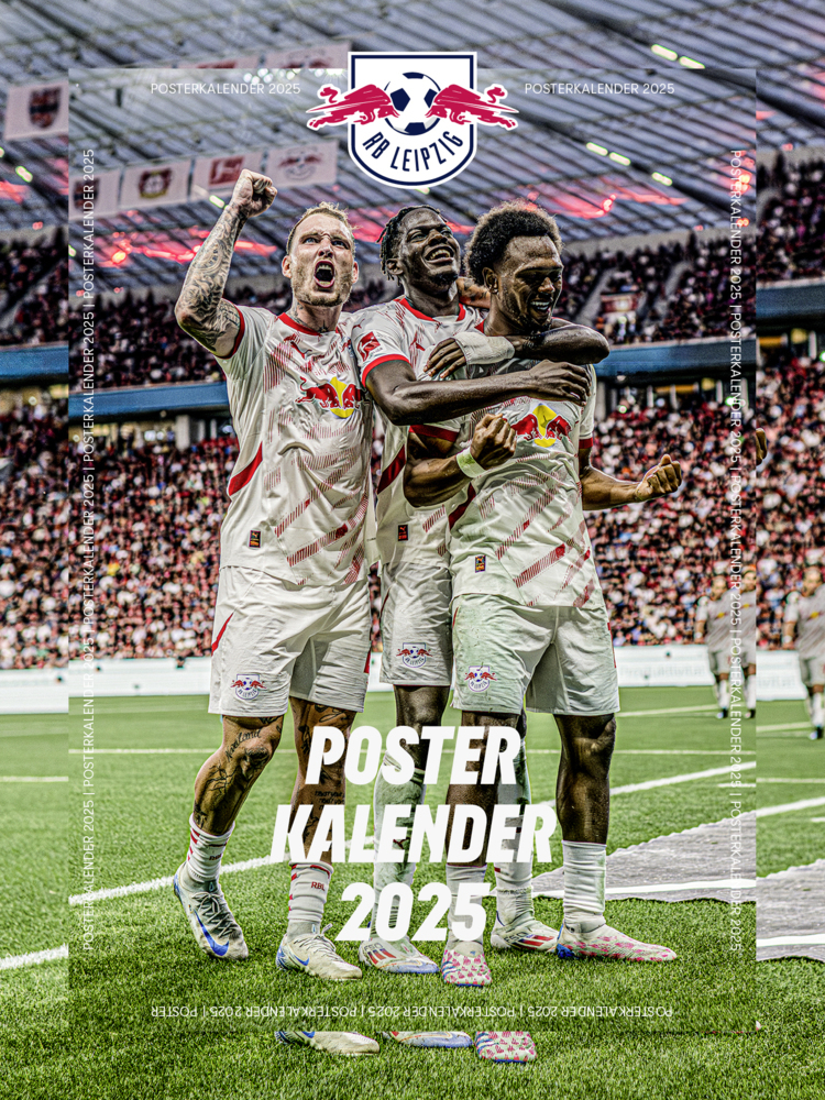 Cover: 9783710500992 | RB Leipzig 2025 - Posterkalender | Kalender | Spiralbindung | 14 S.