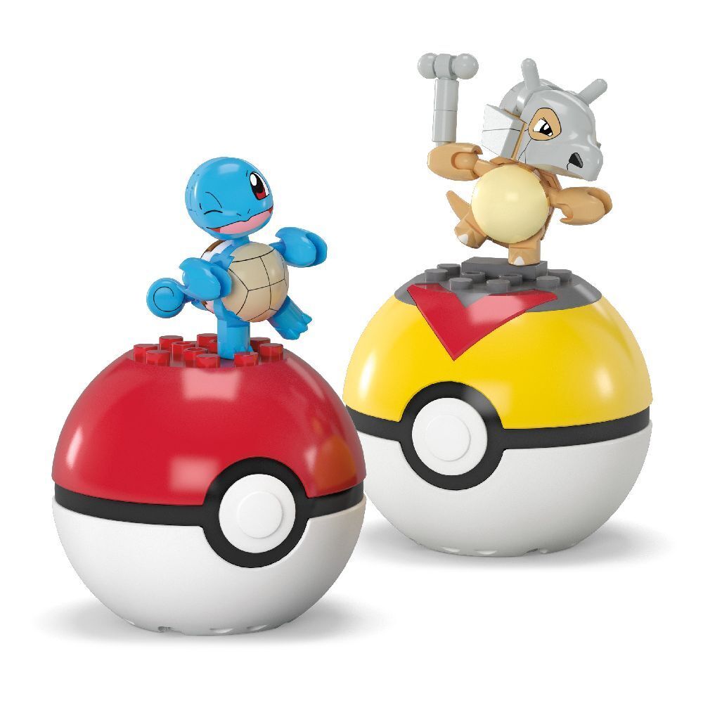 Bild: 194735235728 | MEGA Pokémon 2er Pokéball Set - Schiggy und Tragosso | Stück | HXP15