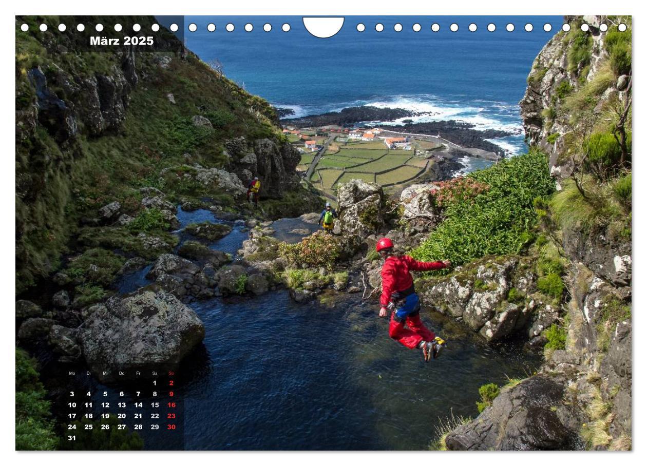 Bild: 9783435630561 | Abenteuer Canyoning (Wandkalender 2025 DIN A4 quer), CALVENDO...