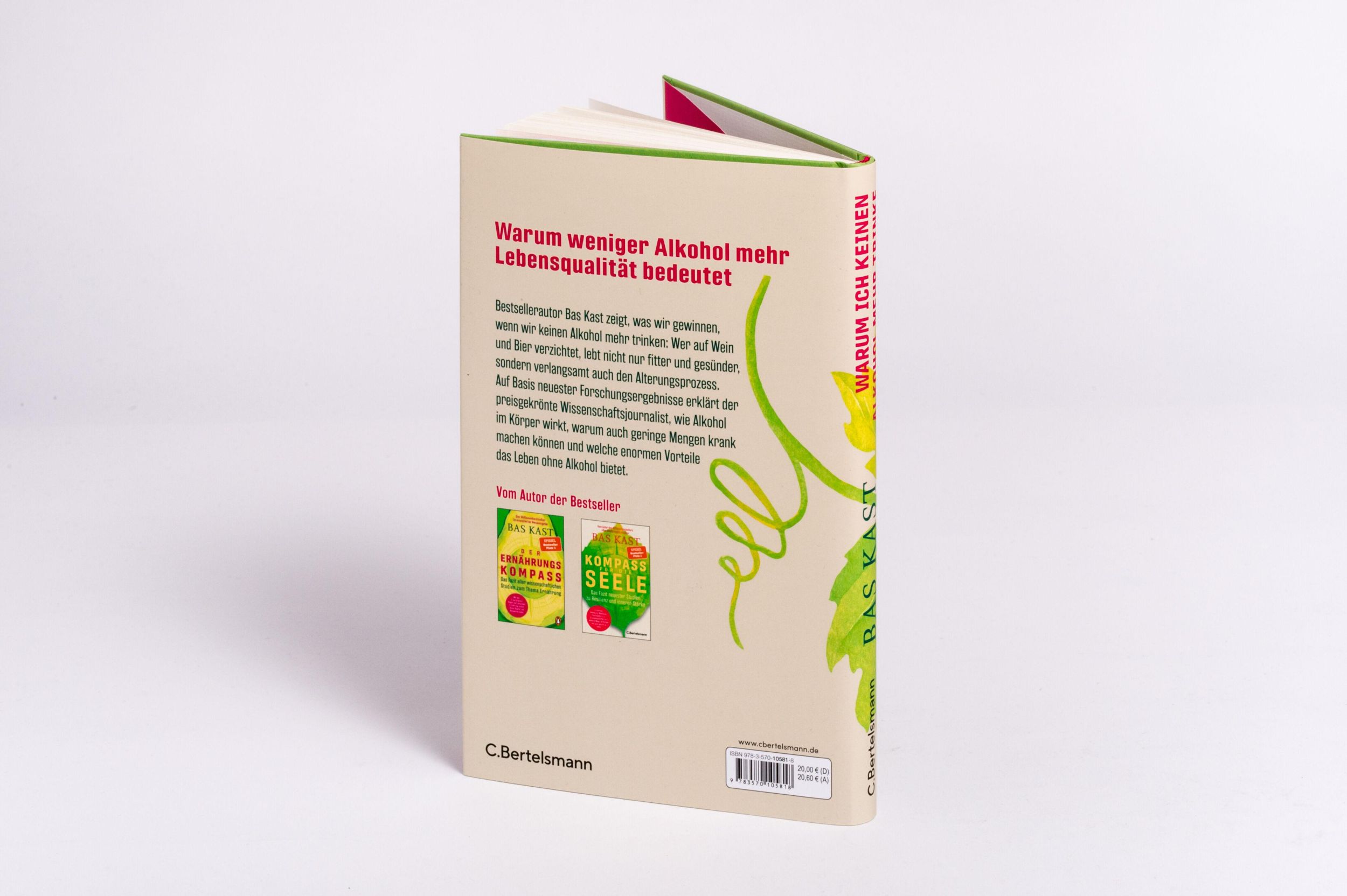 Bild: 9783570105818 | Warum ich keinen Alkohol mehr trinke | Bas Kast | Buch | 112 S. | 2024