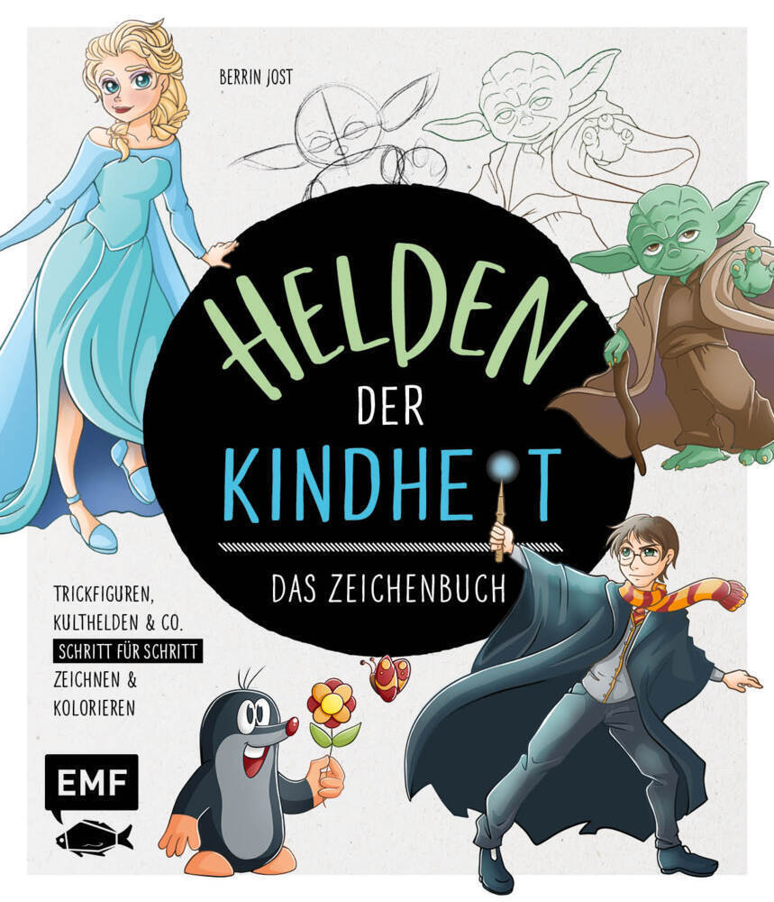 Cover: 9783745901467 | Helden der Kindheit - Das Zeichenbuch | Berrin Jost | Buch | 112 S.