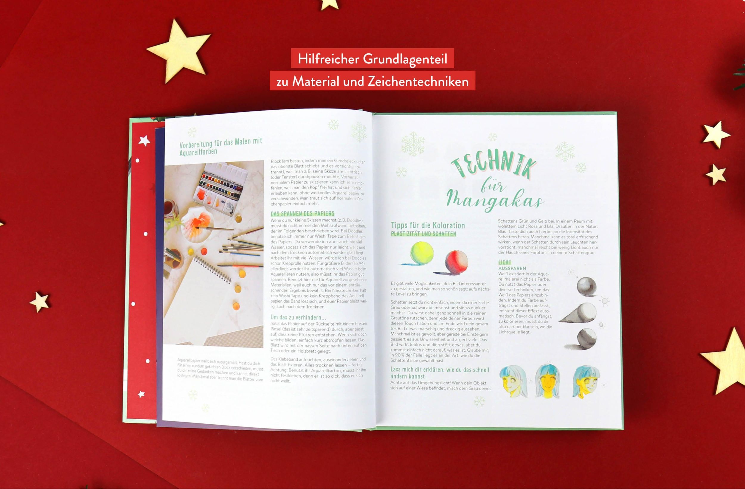 Bild: 9783745906714 | Mein Manga-Adventskalender-Buch: Magic Manga Christmas | Buch | 112 S.