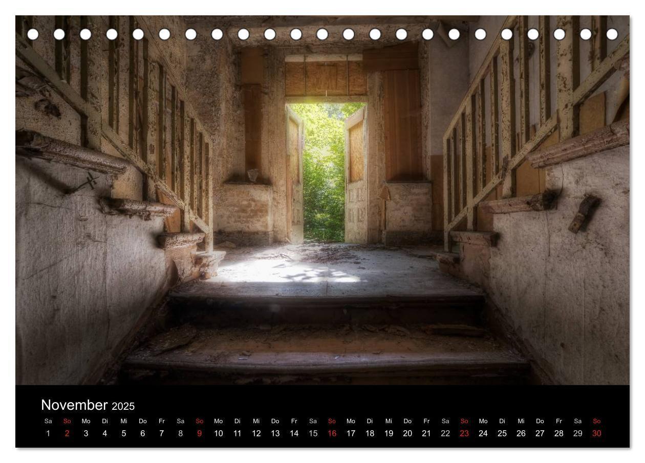 Bild: 9783435482870 | Verlassene Orte im Harz (Tischkalender 2025 DIN A5 quer), CALVENDO...