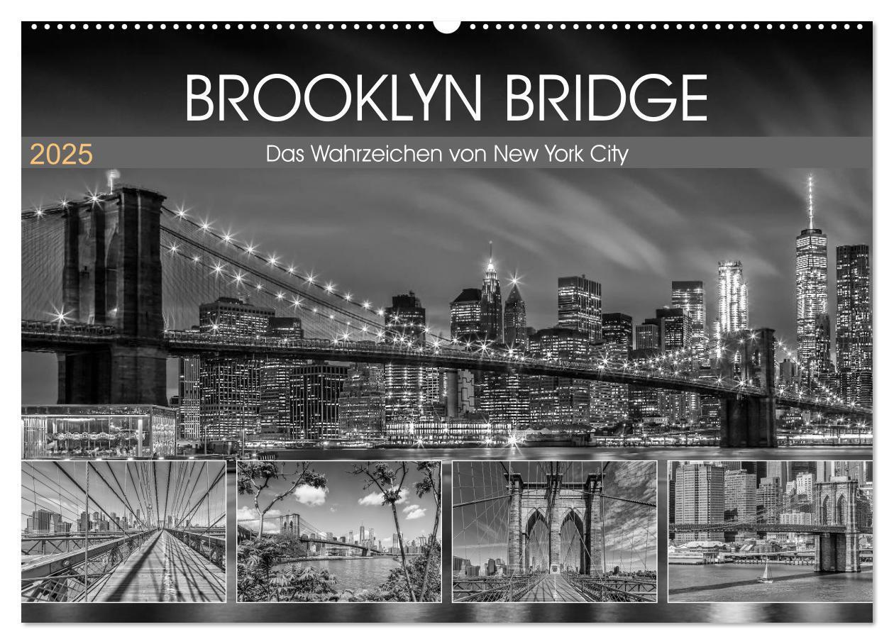 Cover: 9783435787463 | BROOKLYN BRIDGE Das Wahrzeichen von New York City (Wandkalender...