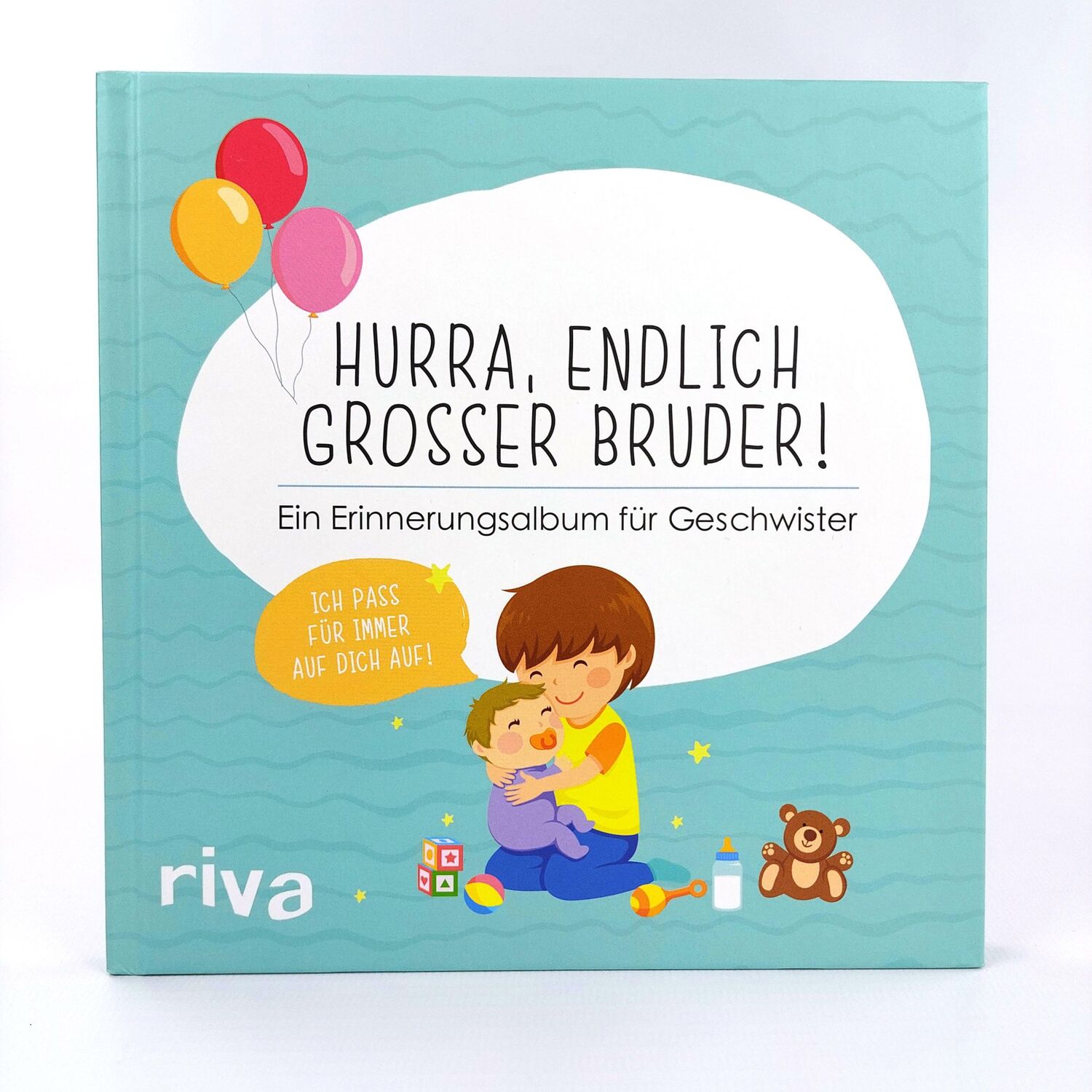 Bild: 9783742316448 | Hurra, endlich großer Bruder! | Ein Erinnerungsalbum für Geschwister